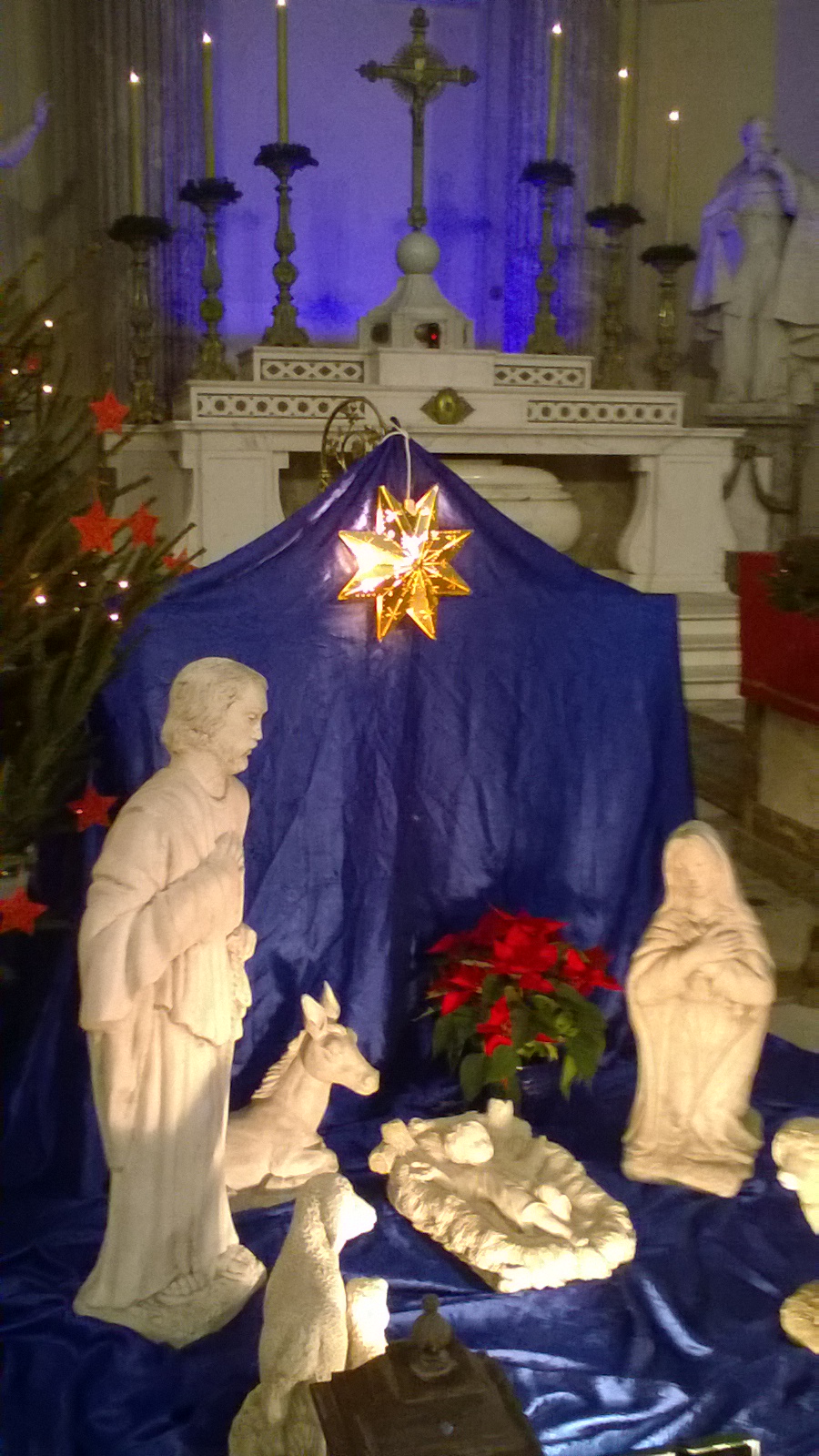 Crèche de Noël à la Basilique